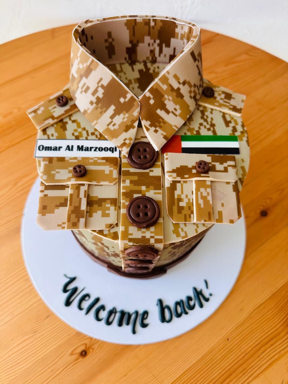National Service Cake - Military Cake